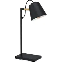 Eglo PITSINEN BORD H485 E14 SORT/CREME FSC