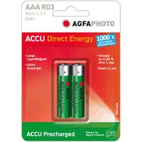 Agfa Direct Energy, AAA, Nikkelimetallihybridi (NiMH), 1,2 V, 950 mAh, Vihreä (132-803944)