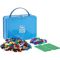 Plus plus Valisette Mini Basic-Neon 600 kappaletta + 1 pohja -