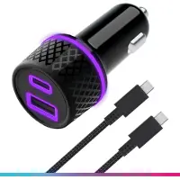 Oniverse 2- autolaturiadapteri 60 W 1.5 m.