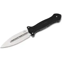 Böker Plus Cheus 01BO888 Stonewashed VG10, Black G10 pocket knife, Alexey Ponomarev design