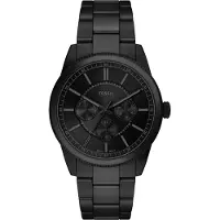 Fossil Analoginen kello 'Pearson' musta