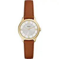 Fossil Analoginen kello 'GILMORE' konjakki / kulta / musta / hopea
