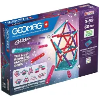 Geomag Glitter Recycled 60 Pcs - Multi/patterned - ONE SIZE