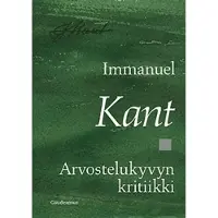 Kant, Arvostelukyvyn kritiikki
