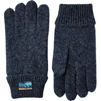 Hestra Raggwool Glove Beige - Navy - 7