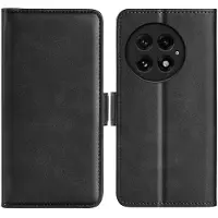 SKALO OnePlus 13 Premium ID Lompakkokotelo - Musta