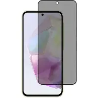 SKALO Samsung A56 5G Privacy Skärmskydd Härdat Glas - Musta