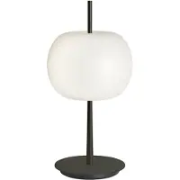 Kdln Design-pöytävalaisin KUSHI, himmennettävä, Musta, Olohuone/ruokailutila, Lasi, Design