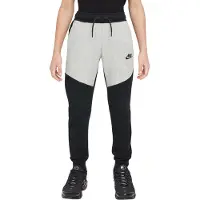 Nike Housut 'TCH FLC' vaaleanharmaa / musta