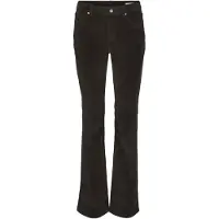 Vero Moda Housut 'VMFlash' tummanruskea