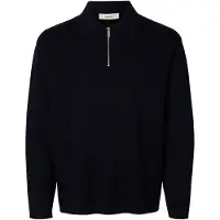 Selected Teller Relaxed Fit Puolivetskari-pusero