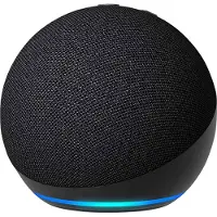 Amazon Echo Dot (5. Gen), Alexa, Pyöreä, Musta, Saksa, Englanti, Espanja, Ranska, Italia, Android, Fire OS, 4,4 cm (B09B8X9RGM)