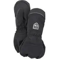 Hestra Kids' Akka Jr. - Mitt Black Lasketteluhanskat 5