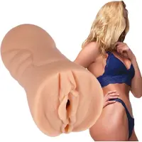 Doc Johnson Signature Strokers Leo of LeoLulu UltraSkyn Pocket Pussy - Nude