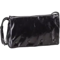 Liebeskind Rive Crossbody-laukku Nahka 26 cm Musta
