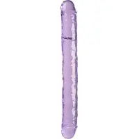 Realrock Aidonkaltainen Tupladildo 34 cm - Purple