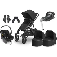 UPPAbaby Vista V3 Yhdistelmävaunut + Axkid GOKID Turvakaukalo & Telakka, Jake_1