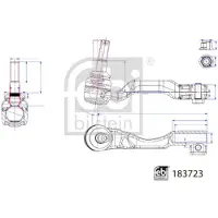 FEBI BILSTEIN Raidetangon pää 183723