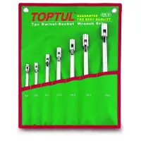 Toptul Hylsyavainsarja 7kpl (6x7 8x9 10x11 12x13 14x15 16x17 18x19mm) Joint