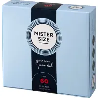 Mister Size Pure Feel Kondomit 36 kpl (57-64 mm) - Clear