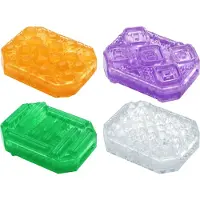 Tenga Uni Variety Pack Unisex Masturbaattorisetti - PurpleGreenOrangeClear
