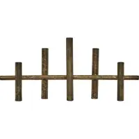 House Doctor Candle Holder, Hdmaxi45, Antique Br - Gold - 45X6X20CM