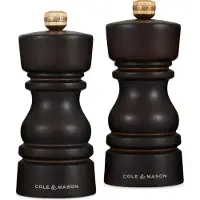 Cole & Mason London suola- ja pippurimyllysetti 13 cm Chocolate
