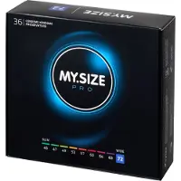 MY.SIZE Pro 72 Mm Kondomit 36 Yksiköt