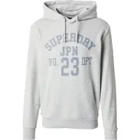 Superdry for man. M2014091A Sweatshirt Athletic Ess grey (S), Casual, Cotton