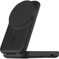 Belkin UltraCharge 25w Qi2 2in1 Magnetic -langaton laturi, Musta