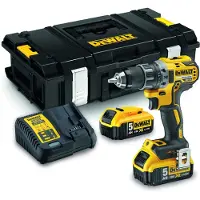 DeWalt DCD791P2, Pistooliporakone, Musta, Keltainen, 1,3 cm, 4 cm, 1,3 cm, 1,5 mm