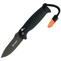Ganzo G7413P-OR-WS Black Folding Knife