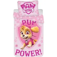 Paw Patrol Bed Linen Junior Paw Patrol Pp 1008 - 100X135, 40X60 Cm - Pink - 100X135.40X60CM