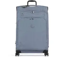 Kipling Basic New Youri Spin 4-pyöräinen vetolaukku L 76 cm Laajennettava Sininen