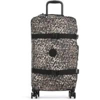 Kipling Basic Prt Spontaneous 4-pyöräinen vetolaukku M 66 cm Ruskea
