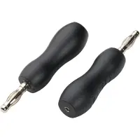 E-Stim TENS Adapterit 2 mm:stä 4 mm:iin - Black