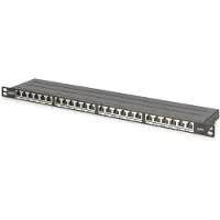 Digitus Kytkin - - DN-91624S-SL-SH - CAT 6 - 24 porttia - RJ-45 - Gigabit Ethernet