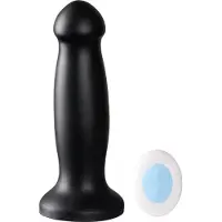 Hismith Premium KlicLok Värisevä Dildo 18 cm - Black