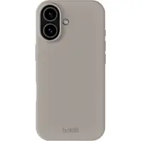 Holdit Phone Case Silicone Taupe iPhone 17