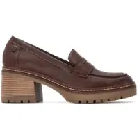 Xti for woman. 14445703-MARRON Moccasins 144457 brown (41), 5 to 8 cm, None, Casual, Classic