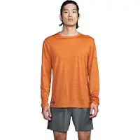 Saucony Peregrine Merino Long Sleeve M Amber Heather - S