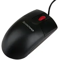 Lenovo USB Optical Wheel Mouse -langallinen hiiri, musta