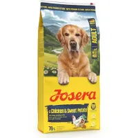 Josera 3kg Medi/Maxi Adult kana & bataatti koiran kuivaruoka