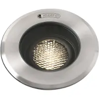 Faro Geiser-LED-kattouppovalaisin, merivedenkestävä Geiser, Alumiini/harmaa/sinkki, Ruostumaton teräs, Moderni