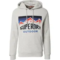 Superdry Mountain Relaxed Hood - Grey - L