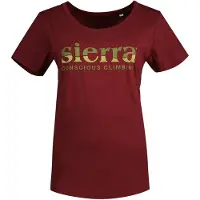 Sierra Climbing Burgundy Lyhythihainen T-paita