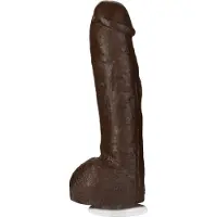 Doc Johnson Signature Cocks Bam Aidonkaltainen Dildo 34 cm - Brown