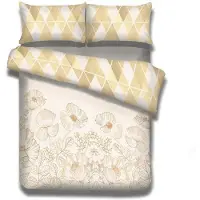Restilo vuodevaatesetti SNUGGY Goldenpoppy, 4-osainen