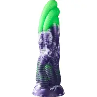 Hismith Premium Fantasy Rattan KlicLok Dildo 24 cm - Mixed colours